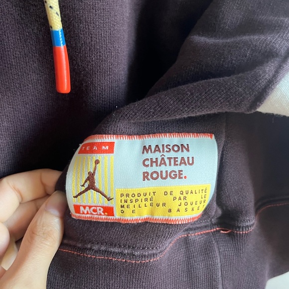 Jordan x Maison Chateau Rouge Women's Fleece Top - Picture 7 of 11